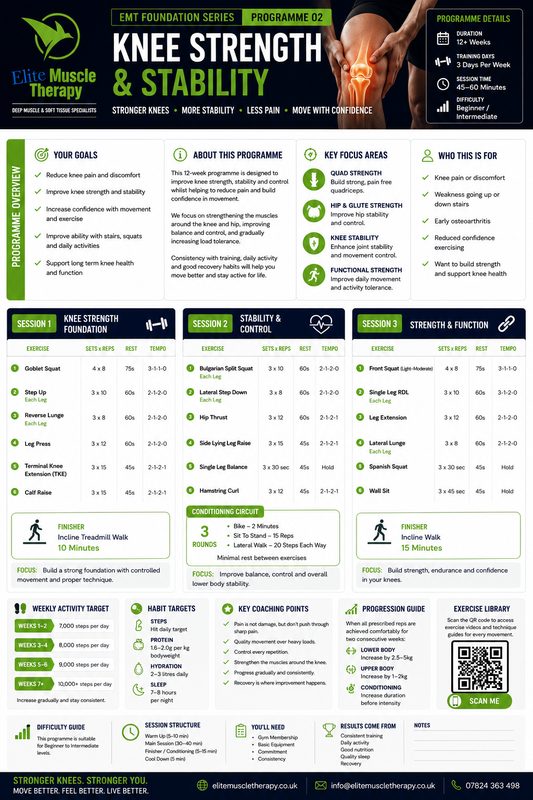 Knee Strength & Stability Programme